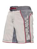 Fusion II Stretch Series Grey and Red MMA Shorts